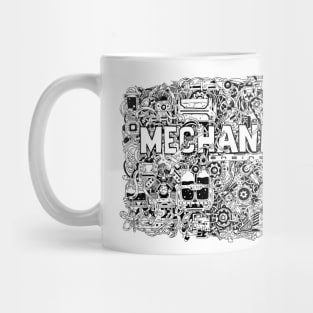 Mechanical Doodle Mug